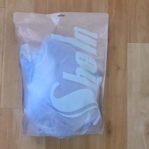 Shein purple boots, sz. 6.5 (eur 37)